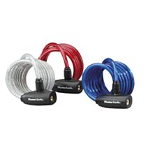 3 câbles s'enroulant à clé - MASTER LOCK