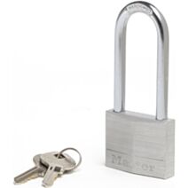 Cadenas aluminium 50mm- anse acier cémenté 64mm