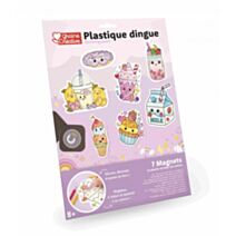 Kit Plastique Dingue Aimants Kawai - GRAINE CREATIVE