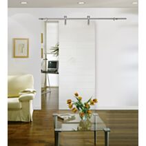 Kit porte coulissante Brazil chêne gris - OPTIMUM