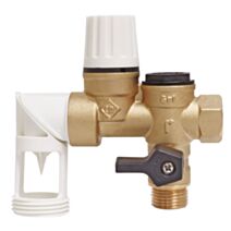 Groupe de sécurité NF 1/2 laiton garde d'air orientable - SOMATHERM FOR YOU