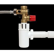 Kit groupe de sécurité inox droit - SOMATHERM