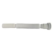 Flexible d'évacuation pour chauffe-eau extensible D32 34cm à 80cm blanc - SOMATHERM FOR YOU