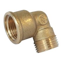 Coude laiton 90° MF 12/17 PR