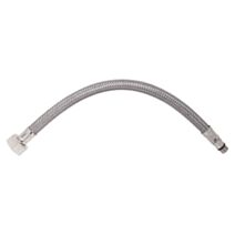 Flexible sanitaire inox 50cm DN8 femelle 12/17 mâle 10/100 - SOMATHERM FOR YOU
