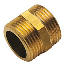 Mamelon laiton double mâle 26/34