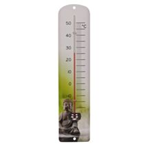 Thermomètre métal 30cm déco zen bouddha - SPEAR AND JACKSON