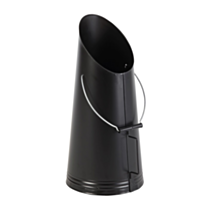 Seau à cendres César noir 49cm