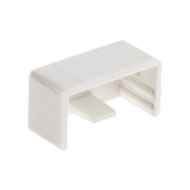 4 embouts pour moulure 20 x 10 blanc