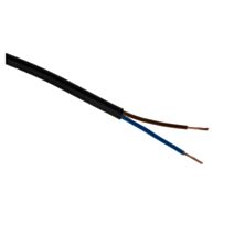 Cable ho3vvh-2f 2x0.75 noir 10m - INOTECH