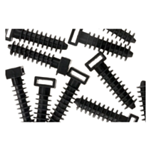 100 embases à chevilles noir - INOTECH