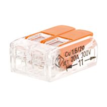 40 bornes mini fil souple & rigide à cliquet de 2 entrées - INOTECH