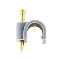 20 attaches plastiques d8 gris - zenitech