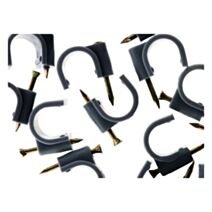 20 attaches plastiques d10 gris zenitech