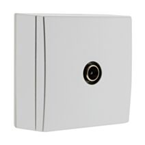 Prise tv d9,52 saillie gris bel'vue