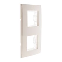 Plaque blanc double mat simplea