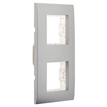 Plaque métal double simplea