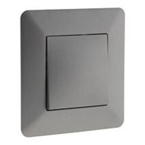 Bouton poussoir titanium artezo