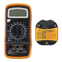Multimètre digital antichoc 17 calibres 5 fonctions - ZENITECH