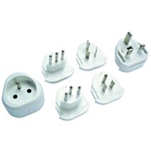 Lot 6 adaptateurs voyage plus de 100 pays - ZENITECH