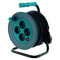 Enrouleur compact 15m turquoise 3G1mm² - ZENITECH