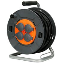 Enrouleur de chantier IP44 4 prises HO7RNF 40 m - ZENITECH