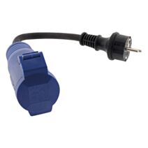 Adaptateur caravane fem en mâle 16a 2p+t -3g1.5mm²