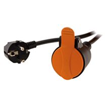 Rallonge étanche 2p+t h07rn-f 3x1,5 10m zenitech
