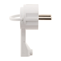Fiche 1 prise Extra Plate 16A Blanc Gl - ZENITECH