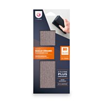 Recharge 3 patins maille céramic 93x180mm grain 80