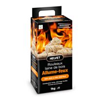 Rouleaux Allume-Feu Laines de Box - Sac 1kg