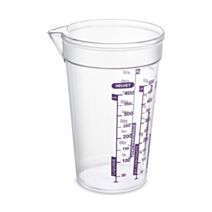 Verre doseur 450ml gradué helvet