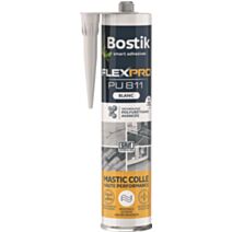 Mastic-colle étanchéite 300 ml blanc