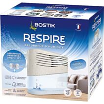 Absorbeur d’humidité Respire + 2 recharges 250gr - BOSTIK