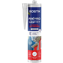 Mastic de fixation Fixpro MSP117 translucide 290ml - BOSTIK