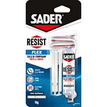 Colle bi-composant Resist Flex 10g translucide - SADER
