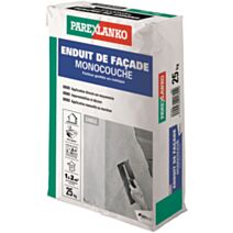 Enduit de façade monocouche sable 25kg - PAREXLANKO