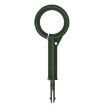 6 attaches pour tuteur vert - EDA