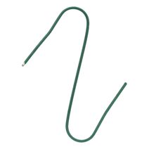 Crochets S boules de Noël métal vert x100 - ATMOSPHERA