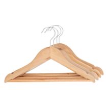 Lot x4 cintres bois - ATMOSPHERA, CRÉATEUR D'INTÉRIEUR