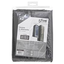 Lot x2 housses de vêtement Dressy - 5 FIVE SIMPLY SMART