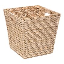 Boîte de rangement 31 x 31 cm jonc naturel