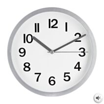 Horloge Loly Argent Plastique ⌀22cm