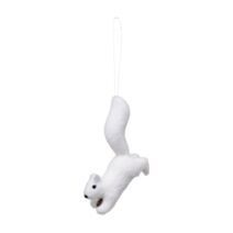 Suspension de Noël Animaux enneigés pailletés