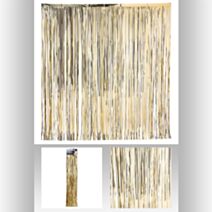 Lametta droit 50x50 or 300 brins