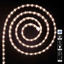 Tube Extérieur 8 Fonctions Blanc Chaud 24m 432 LED