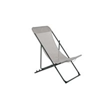 Chilienne en acier gris foncé/texaline gris