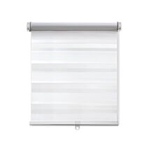 Store enrouleur Jour/Nuit Chic automatique blanc 45x160cm