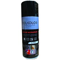 Peinture aérosol 400 ml noir brillant 