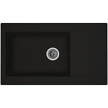 Evier 1 bac 86x50cm Einna noir - DIADEM